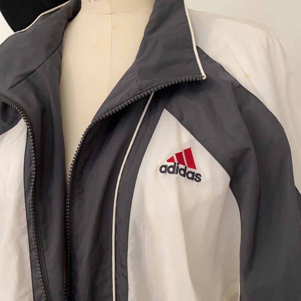Adidas Logo Sport Windbreaker - Picture 2 of 7